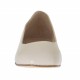Ballerina da donna in vernice cipria con punta squadrata tacco 1 - Misure disponibili: 32