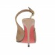Chanel pour femmes en daim et cuir verni beige talon 10 - Pointures disponibles:  42