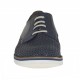 Zapato con cordones para hombre en piel perforada azul - Tallas disponibles:  37, 38, 50