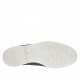 Scarpa derby da uomo stringata e traforata in pelle blu - Misure disponibili: 37, 38, 50