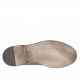 Eleganter Schnürschuh mit Kappe für Herren aus braunem Leder mit Antik-Look - Verfügbare Größen:  50