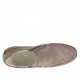 Chaussure sportif pour hommes avec elastiques en daim et cuir marron  - Pointures disponibles:  46