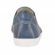 Scarpa sportiva da uomo con elastici in pelle blu  - Misure disponibili: 46