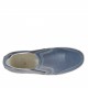 Scarpa sportiva da uomo con elastici in pelle blu  - Misure disponibili: 46