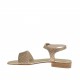 Sandalo da donna bronzo stampato con cinturino e tacco 2 - Misure disponibili: 32