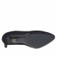 Decolté da donna in camoscio nero tacco 8 - Misure disponibili: 31
