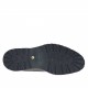 Eleganter Derbyschuh mit Schnürsenkeln für Herren aus schwarzem Leder und gebürstetem Leder - Verfügbare Größen:  47, 48