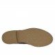 Damenstiefelette mit Gummibändern in Burberrystil aus braunem Wildleder Absatz 3 - Verfügbare Größen:  32