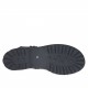 Stivaletto da donna con cerniera e fibbie in pelle nera tacco 3 - Misure disponibili: 32
