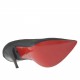 Escarpin noir scintillant pour femmes talon 10 - Pointures disponibles:  32