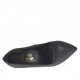 Escarpin noir scintillant pour femmes talon 10 - Pointures disponibles:  32