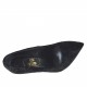 Decolté da donna in velluto nero tacco lucido 10 - Misure disponibili: 32