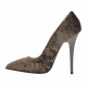 Decolté da donna in velluto marrone tacco lucido 10 - Misure disponibili: 32, 42