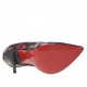 Zapato de salon para mujer en terciopelo multicolor con tacon barnizado 10 - Tallas disponibles:  32, 42