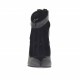 Decolté da donna con cerniera e frange di camoscio in vernice nera tacco 10 - Misure disponibili: 42