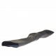 Stivale da donna in pelle ed elasticizzato nero con tacco 11 - Misure disponibili: 32