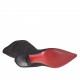 Woman's boot in black suede and elastic material heel 10 - Available sizes:  31