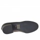 Decolté da donna in pelle nera tacco grosso 4 - Misure disponibili: 32