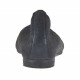 Ballerina da donna con punta sfilata in pelle color nero glitterato tacco 1 - Misure disponibili: 32
