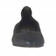 Ballerina da donna con punta sfilata in pelle color nero glitterato tacco 1 - Misure disponibili: 32