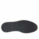 Derbyschuh für Damen mit Schnürsenkel aus schwarzem Leder mit Keilabsatz 3 - Verfügbare Größen:  44, 45