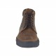 Zapato deportivo para hombre con cordones en piel marron - Tallas disponibles:  46