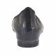 Woman's pointy ballerina shoe in black patent leather heel 1 - Available sizes:  32
