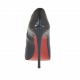 Zapato de salon con plataforma para mujer en charol negro con tacon 11 - Tallas disponibles:  42