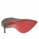 Woman's platform pump in taupe suede heel 11 - Available sizes:  42