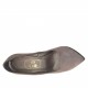 Decolté da donna con plateau in camoscio taupe tacco 11 - Misure disponibili: 42