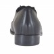 Zapato derby para mujer con cordones en piel negra tacon 2 - Tallas disponibles:  32