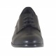 Scarpa stringata da donna modello derby in pelle nera tacco 2 - Misure disponibili: 32
