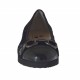 Ballerina da donna con accessorio in velluto e vernice nera zeppa 3 - Misure disponibili: 32