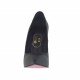 Decolté da donna con plateau in pelle nera tacco 11 - Misure disponibili: 
