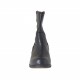 Bottines pour femmes avec goujons en cuir noir et talon 2 - Pointures disponibles:  34