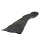 Woman's over the knee boot in black leather heel 9 - Available sizes:  31