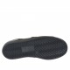 Scarpa accollata da donna con elastici in pelle nera con glitter argento zeppa 2 - Misure disponibili: 32, 33, 34