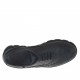 Oxfordschuh mit Schnürsenkel für Damen aus schwarzem Leder Keilabsatz 3 - Verfügbare Größen:  44