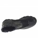 Stivaletto da donna in stile inglese con elastici in pelle laminata anticata canna di fucile, camoscio e vernice nera zeppa 3 - Misure disponibili: 32, 33, 42