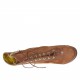 Botines con cordones y plataforma en piel y gamuza tabaco tacon 11 - Tallas disponibles:  32, 43