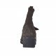 Stivaletto da donna con cerniera e cinturino in camoscio testa di moro zeppa 5 - Misure disponibili: 42