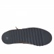 Stivaletto da donna con cerniera e cinturino in camoscio testa di moro zeppa 5 - Misure disponibili: 42