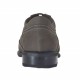 Zapato estilo inglés para mujer con cordones en piel nabuk gris tacon 2 - Tallas disponibles:  45