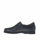 Scarpa chiusa da uomo con elastici in pelle nera - Misure disponibili: 50