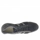 Chaussure sportif à lacets en daim et cuir noir et cuir couleur fumée - Pointures disponibles:  47, 49