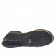 Chaussure à lacets pour hommes en daim noir avec bout Brogue et pièces en cuir marron - Pointures disponibles:  47