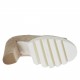 Scarpa da donna aperta in punta in camoscio color sabbia tacco 10 - Misure disponibili: 31, 32, 34, 42