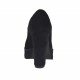 Scarpa da donna aperta in punta in camoscio nero tacco 10 - Misure disponibili: 31, 32, 34, 42