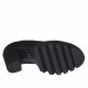 Scarpa da donna aperta in punta in camoscio nero tacco 10 - Misure disponibili: 31, 32, 34, 42