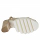 Sandalo da donna in camoscio beige sabbia tacco 10 - Misure disponibili: 32